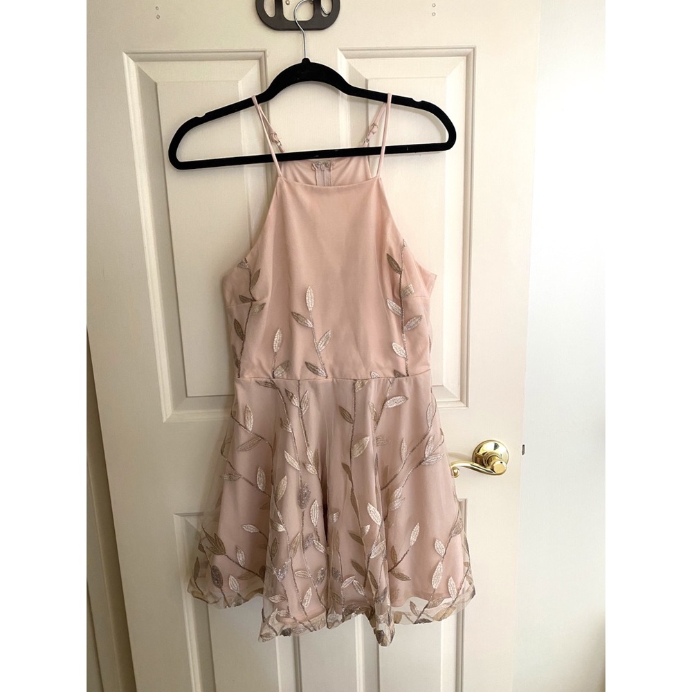 NWT Papaya Blush Pink Dress Size Large